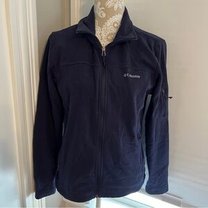 Columbia sweatshirt size medium purple half zip collar